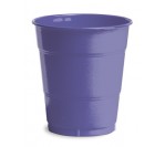 Purple 12 Oz Solid Plastic Cups 20 pcs/pkt